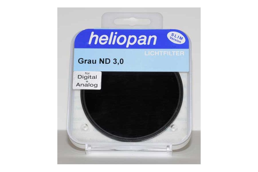 Heliopan ND filter 1000x 3.0 77mm ( 10x f ) Neutral Density GRAUFILTER