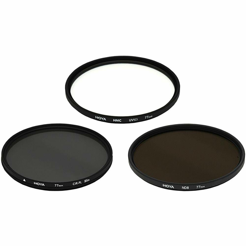 Hoya Digital Filter KIT II UV(c) Multi-Coat + CPL Circular PL + ND8 77mm