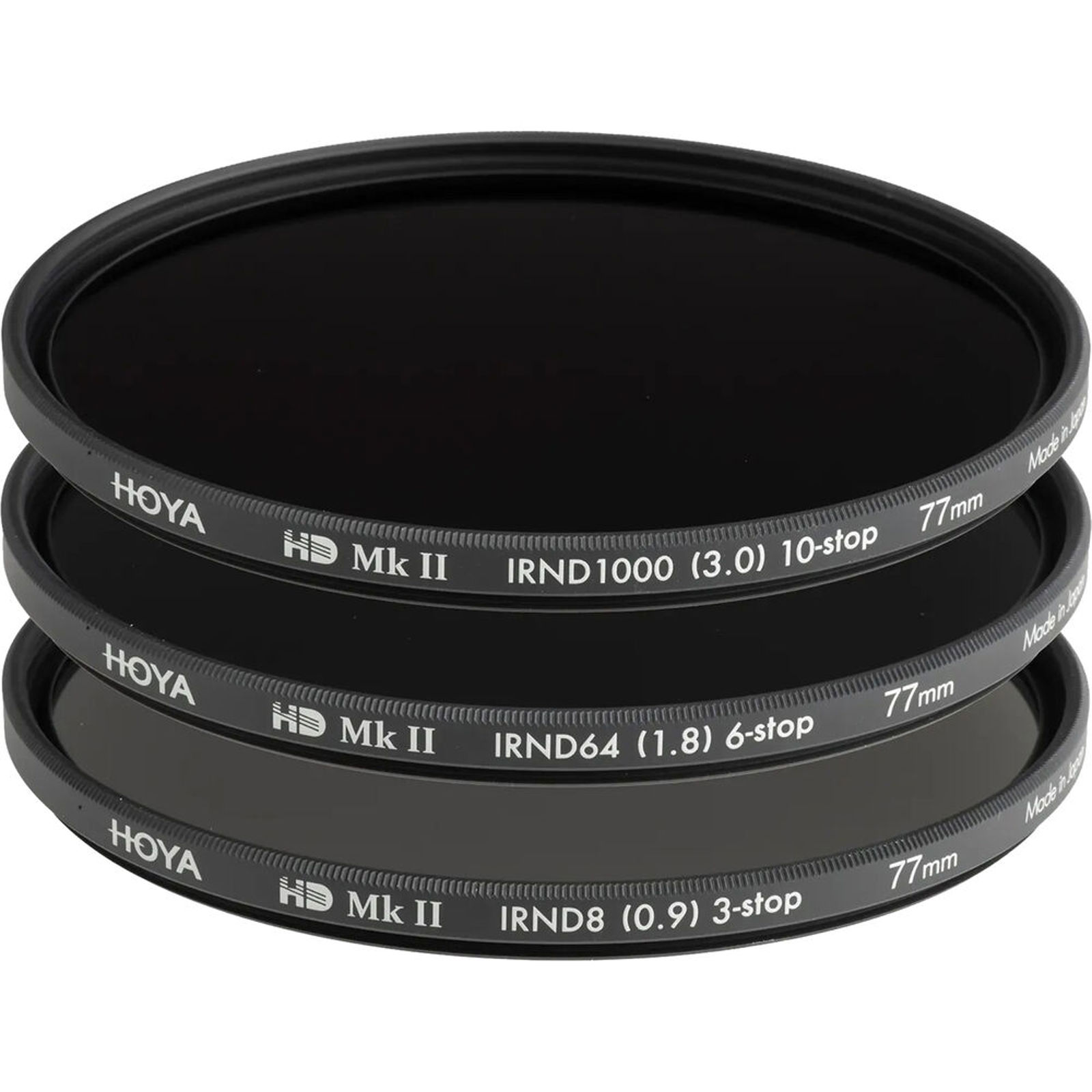 Hoya HD MkII IRND filter kit 72mm Neutral Density ND filter ND8, ND64, ND1000 (HO-IRNDKHD72II)