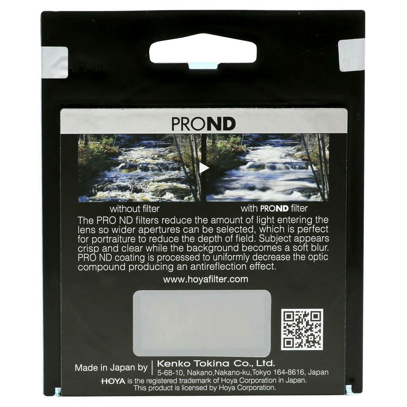 Hoya PRO ND100 49mm Neutral Density ND filter