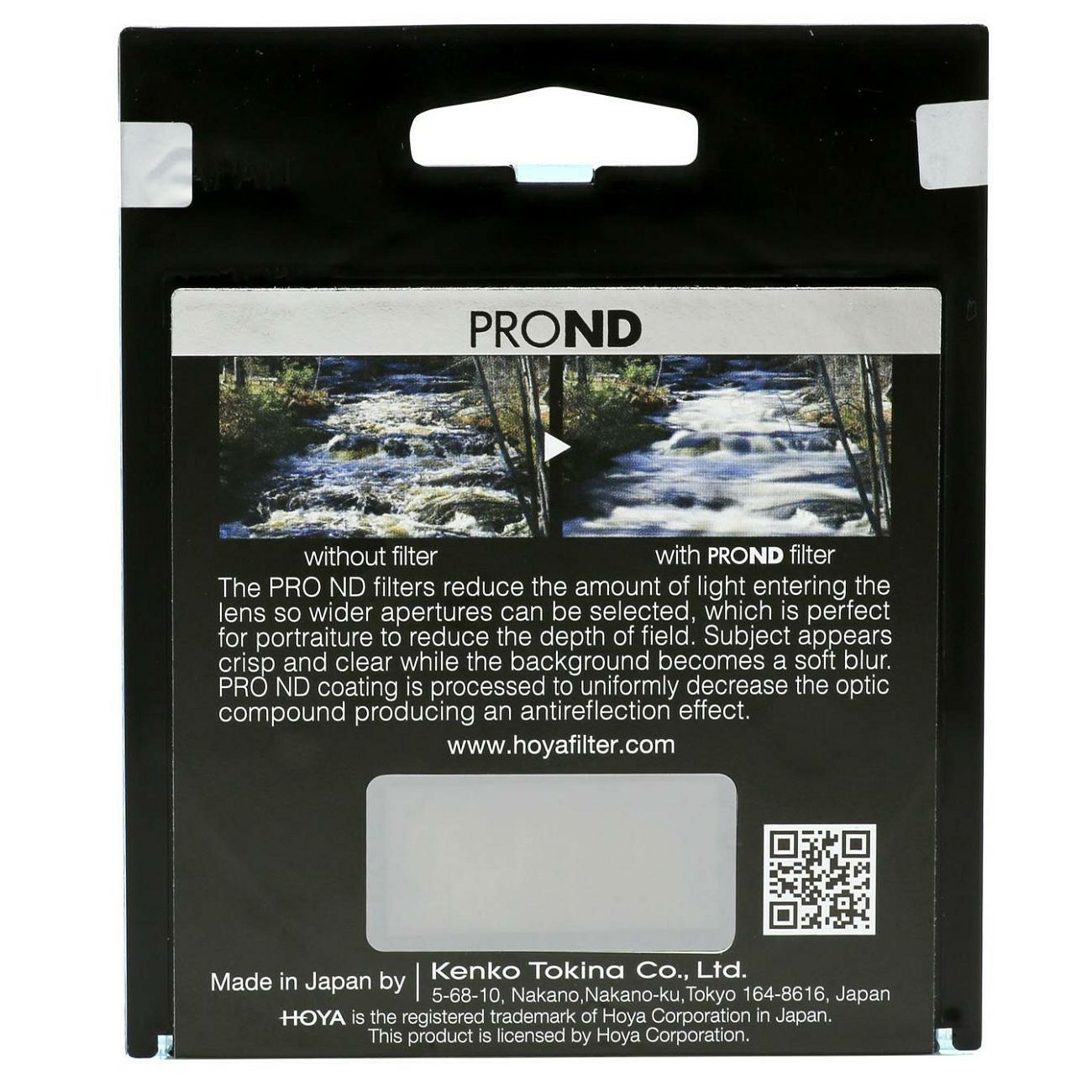 Hoya PRO ND100 67mm Neutral Density ND filter