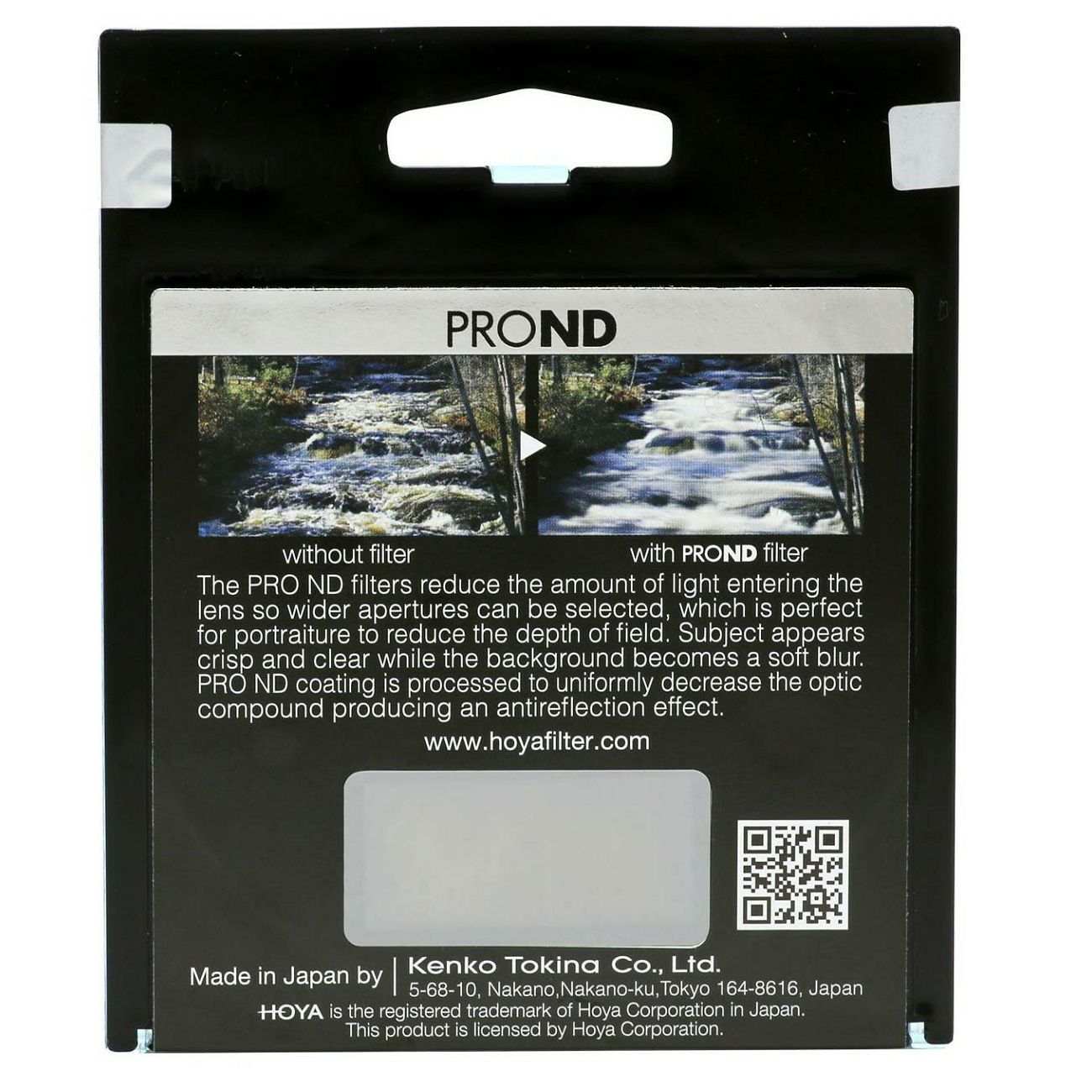 Hoya PRO ND100 77mm Neutral Density ND filter