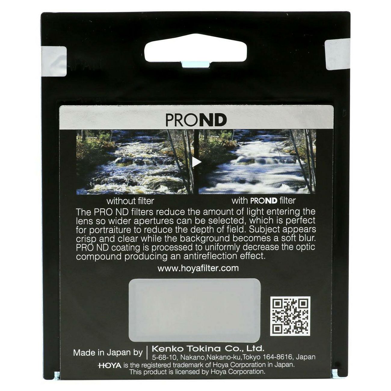 Hoya PRO ND1000 46mm Neutral Density filter