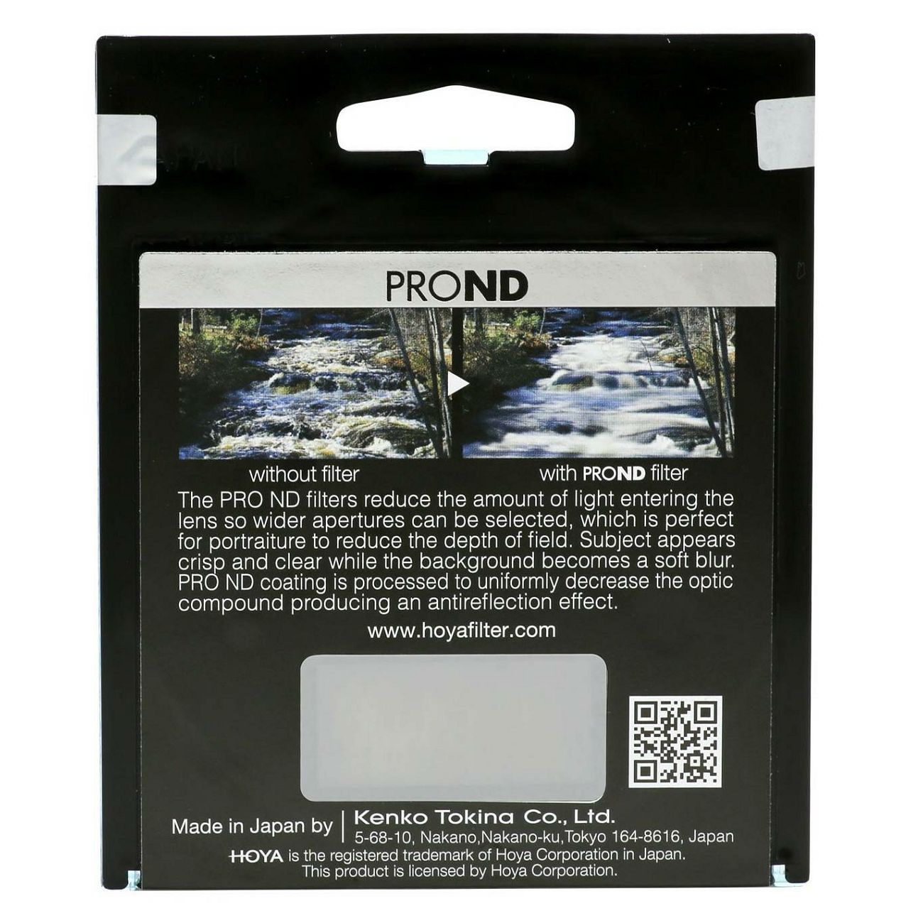 Hoya PRO ND1000 49mm Neutral Density filter