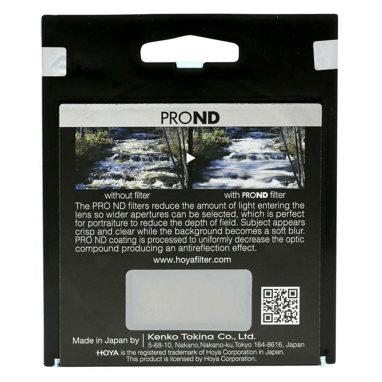 Hoya PRO ND1000 52mm Neutral Density filter