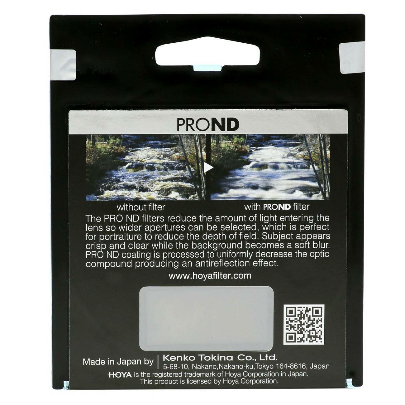 Hoya PRO ND1000 67mm Neutral Density filter