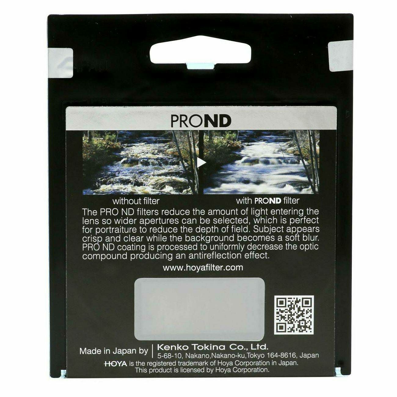 Hoya PRO ND1000 95mm ND Neutral Density filter 10 blenda