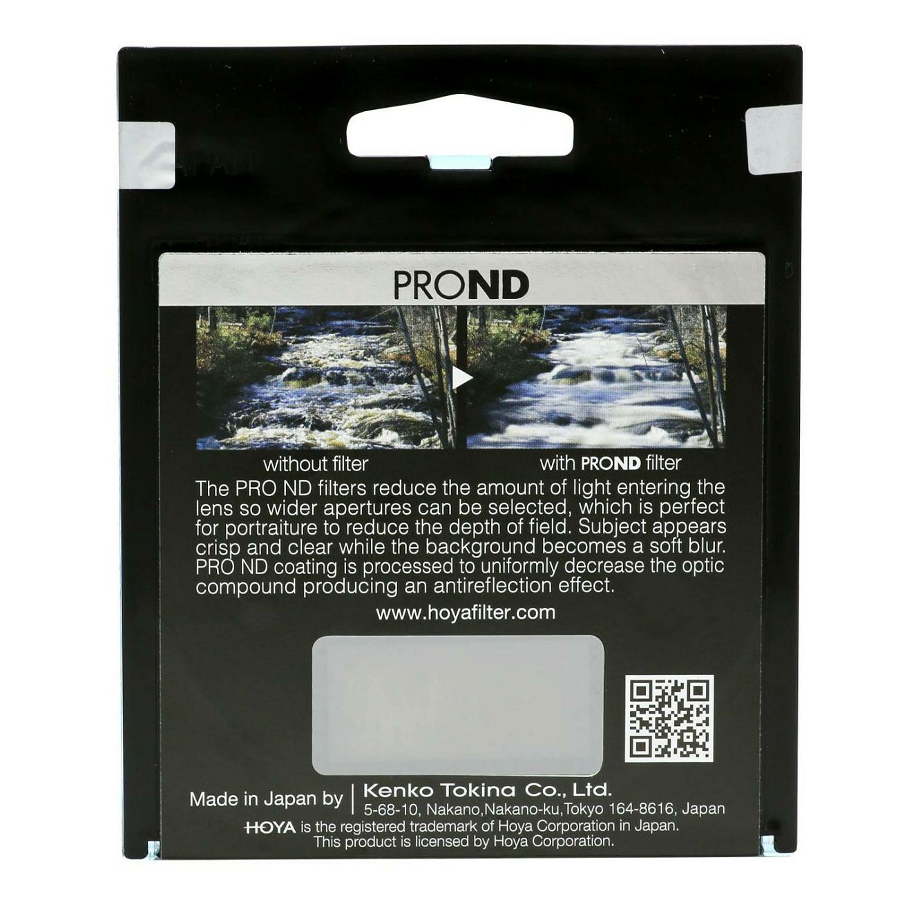 Hoya PRO ND500 77mm Neutral Density filter