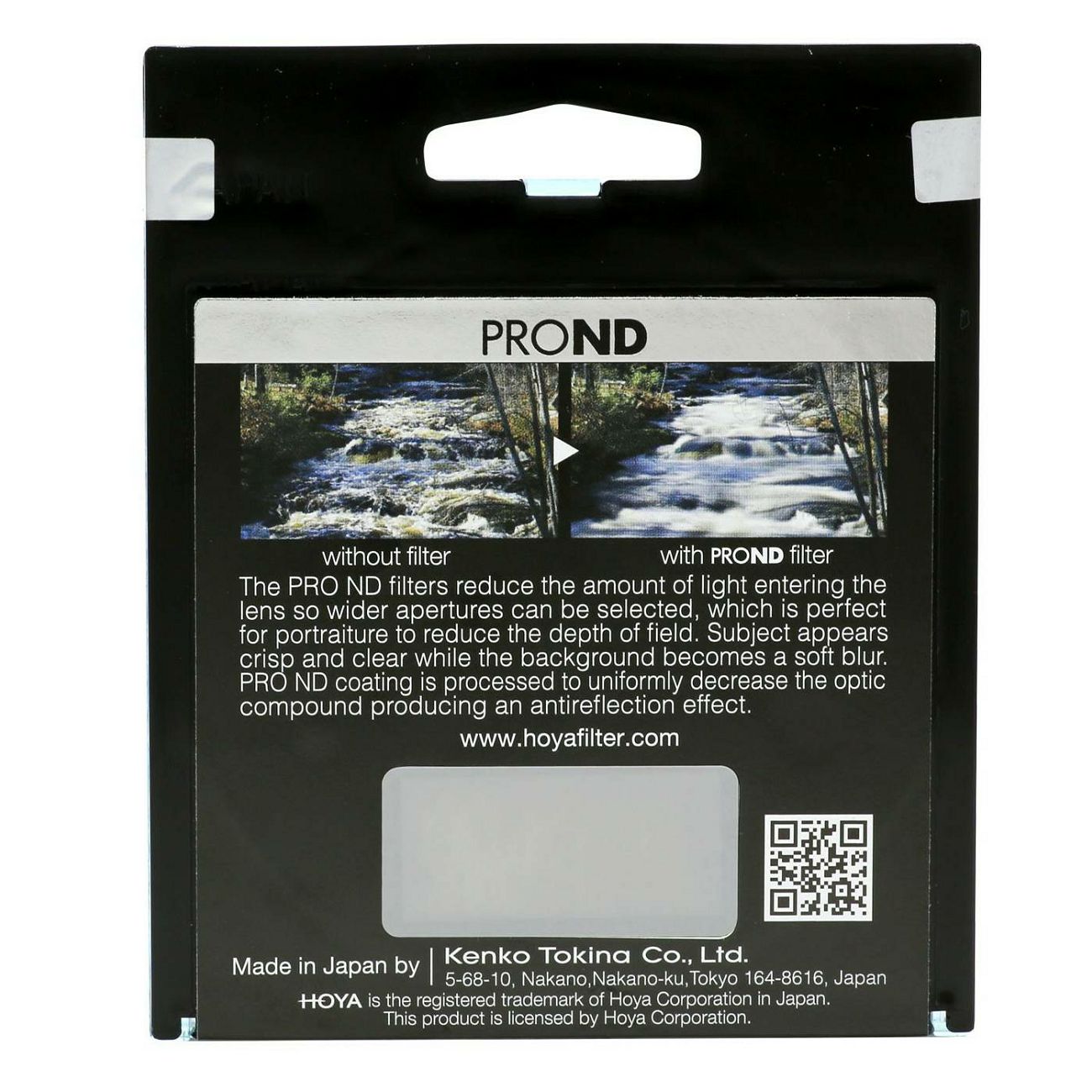 Hoya PRO ND64 49mm Neutral Density ND filter