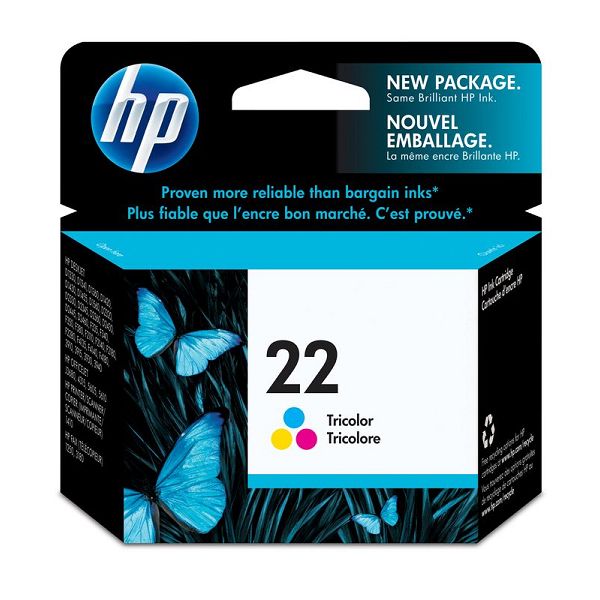 HP 22XL Tri-colour Inkjet Print Cartridge