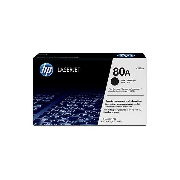 HP 80A Black LaserJet Toner Cartridge