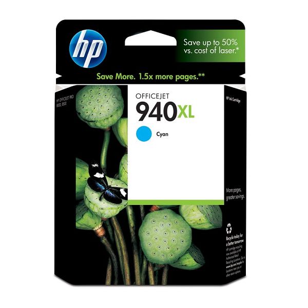 HP 940XL Cyan Officejet Ink Cartridge