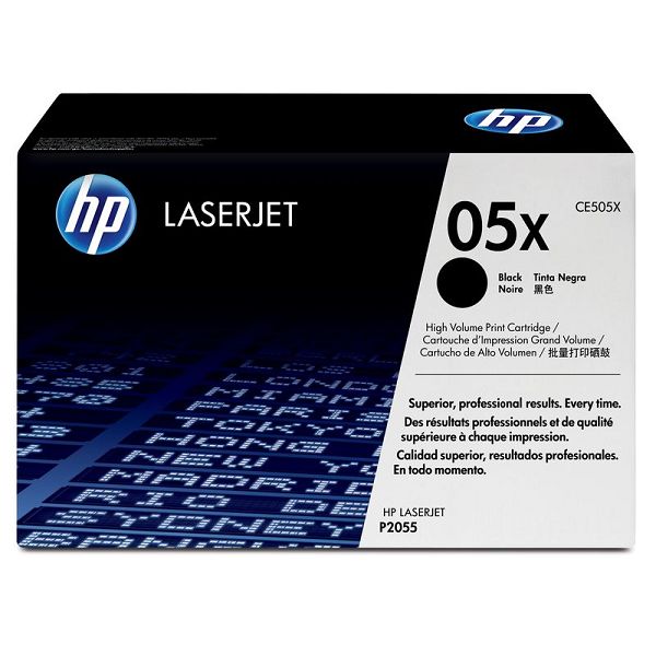 HP toner CE505X Black Print