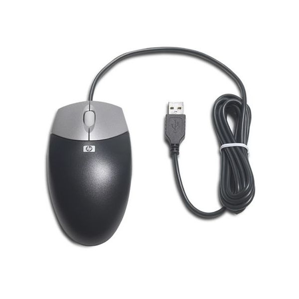 HP USB 2 button optical mouse