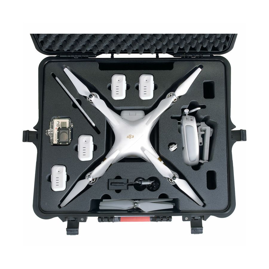 HPRC Hard Case HPRCPHA3-2700W Wheeled kufer za DJI Phantom 3 Quadcopter HPRC2700WPHA3