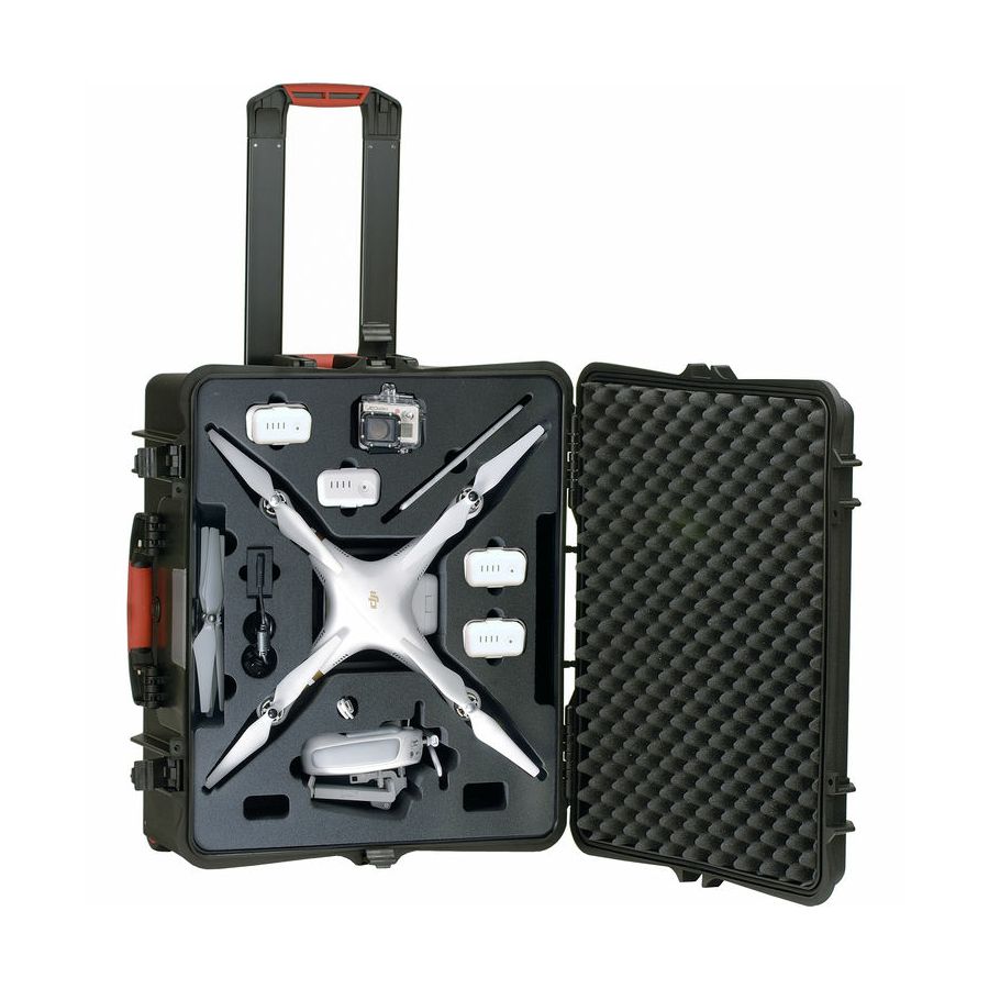 HPRC Hard Case HPRCPHA3-2700W Wheeled kufer za DJI Phantom 3 Quadcopter HPRC2700WPHA3