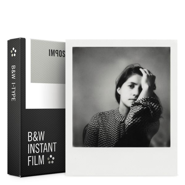 Impossible B&W Film for I-TYPE (Films work with I-Type Cameras - batteryless) (4521)