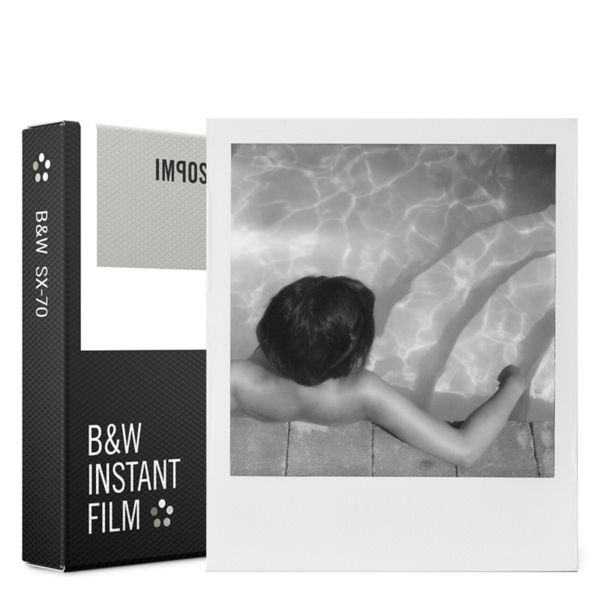 Impossible B&W Film for Polaroid SX-70 (Films work with SX 70 Cameras) (4513)
