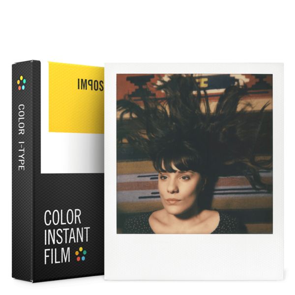 Impossible Color Film for I-TYPE (Films work with I-Type Cameras - batteryless) (4520)
