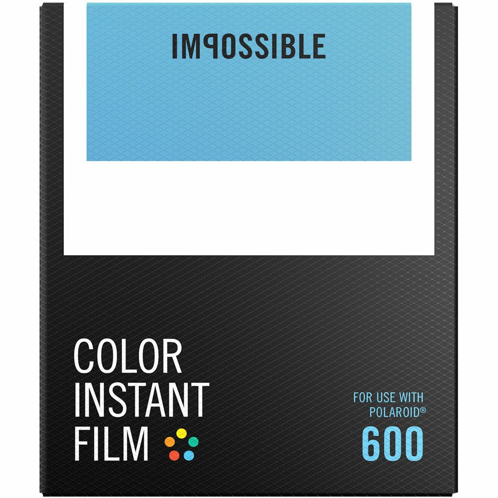 Impossible Color Film for Polaroid 600 (Films work with 600 Cameras & I-type Cameras) (4514)