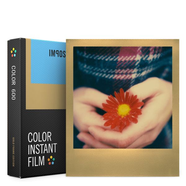 Impossible Color Film for Polaroid 600 Gold Frame (Limited special Editions) (4526)