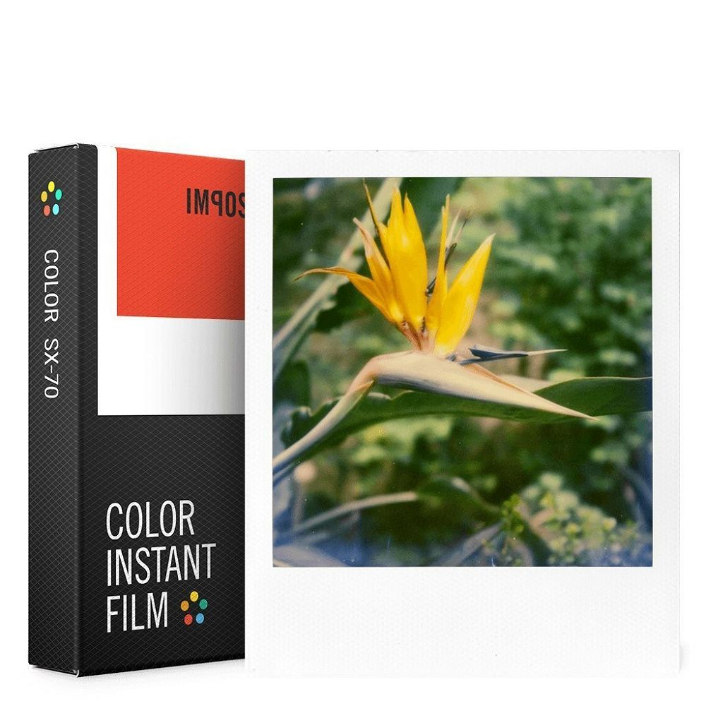 Impossible Color Film for Polaroid SX-70 (Films work with SX 70 Cameras) (4512) replacement for Impossible 2783