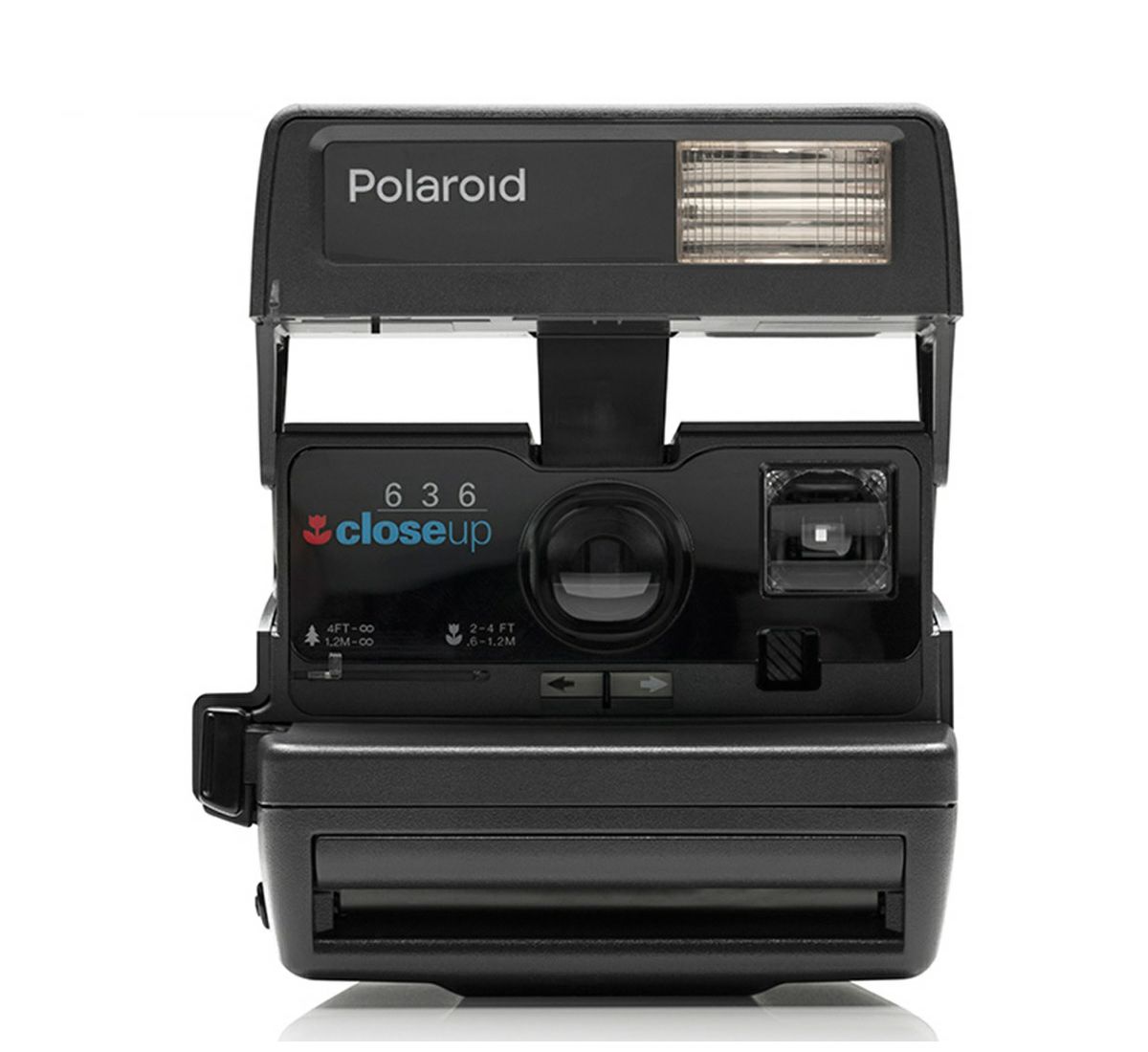 Impossible Polaroid™ 600 camera 80s style ref + 2 films (color) Instant fotoaparat Refurbished camera (2489)