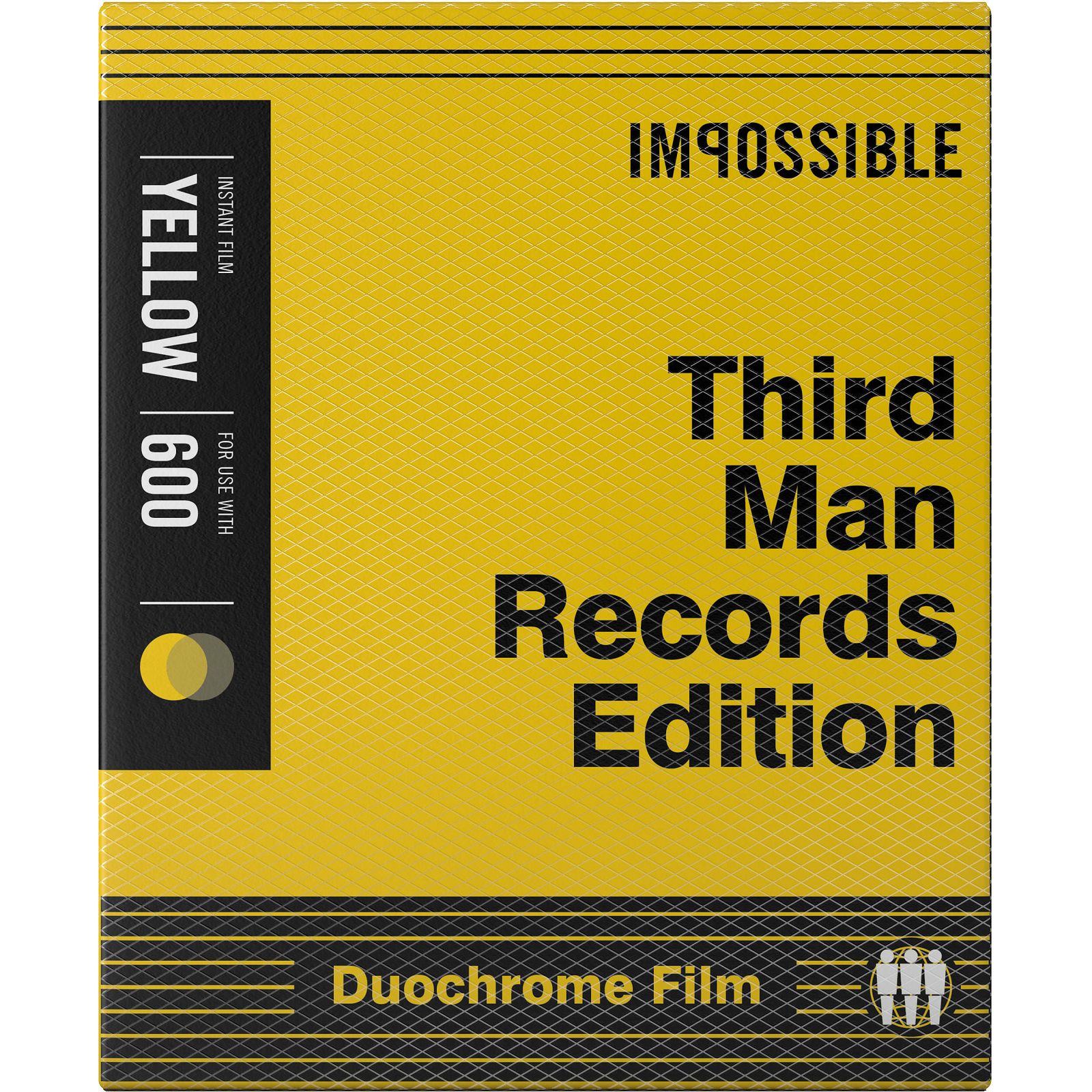 Impossible Third Man Records Black & Yellow Duochrome Film 600 Black & Yellow Duochrome (4158)