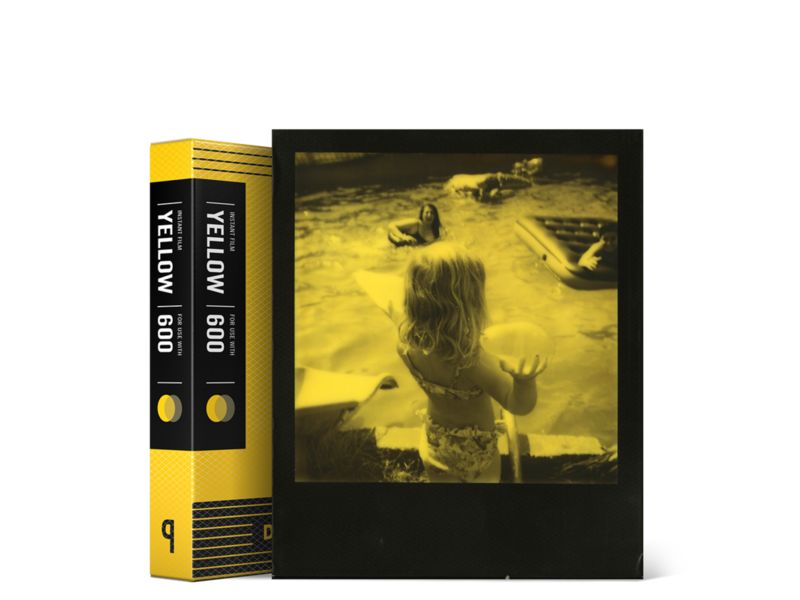 Impossible Third Man Records Black & Yellow Duochrome Film 600 Black & Yellow Duochrome (4158)