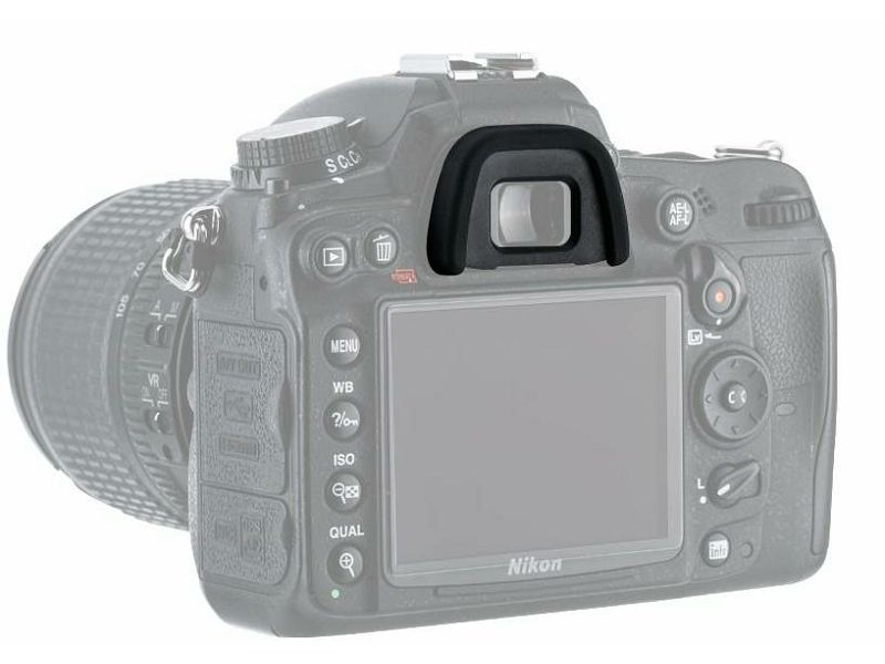 JJC Eyecup DK-23 DK-21 za Nikon D7200, D750, D610, D7100, D7000, D5200, D5100, D5000, D600, D300s, D300, D200, D90, D80, D40x, D40