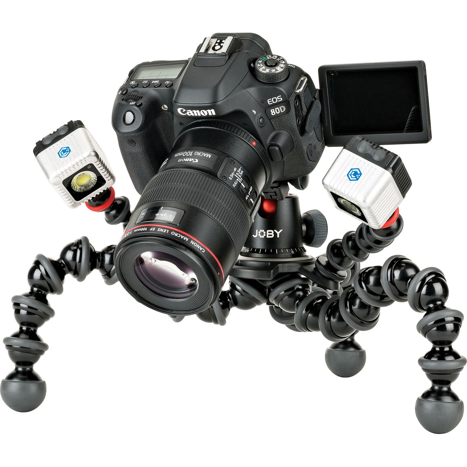 Joby GorillaPod Rig Black Grey zglobni podesivi stativ s kuglastom glavom i arca swiss pločicom za fotoaparat (JB01522)