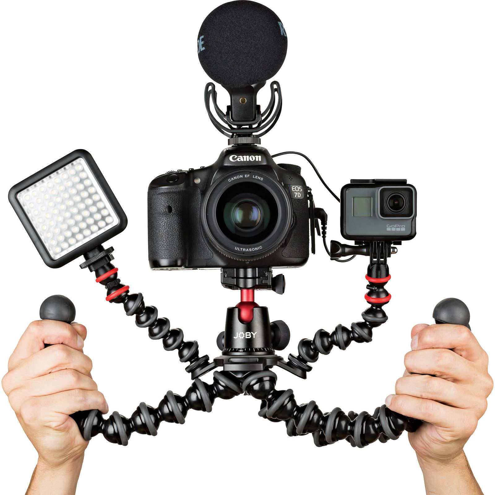 Joby GorillaPod Rig Black Grey zglobni podesivi stativ s kuglastom glavom i arca swiss pločicom za fotoaparat (JB01522)