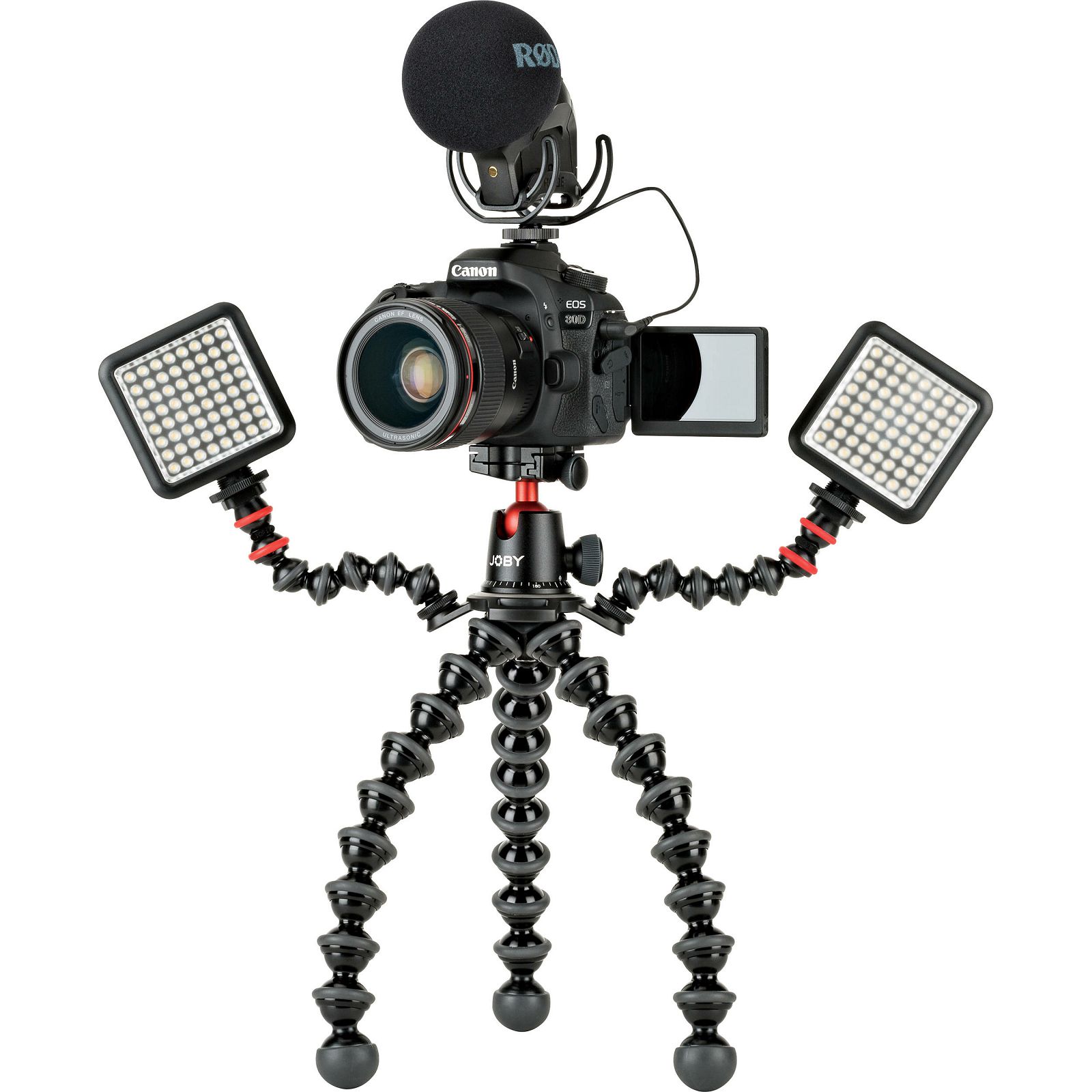 Joby GorillaPod Rig Black Grey zglobni podesivi stativ s kuglastom glavom i arca swiss pločicom za fotoaparat (JB01522)