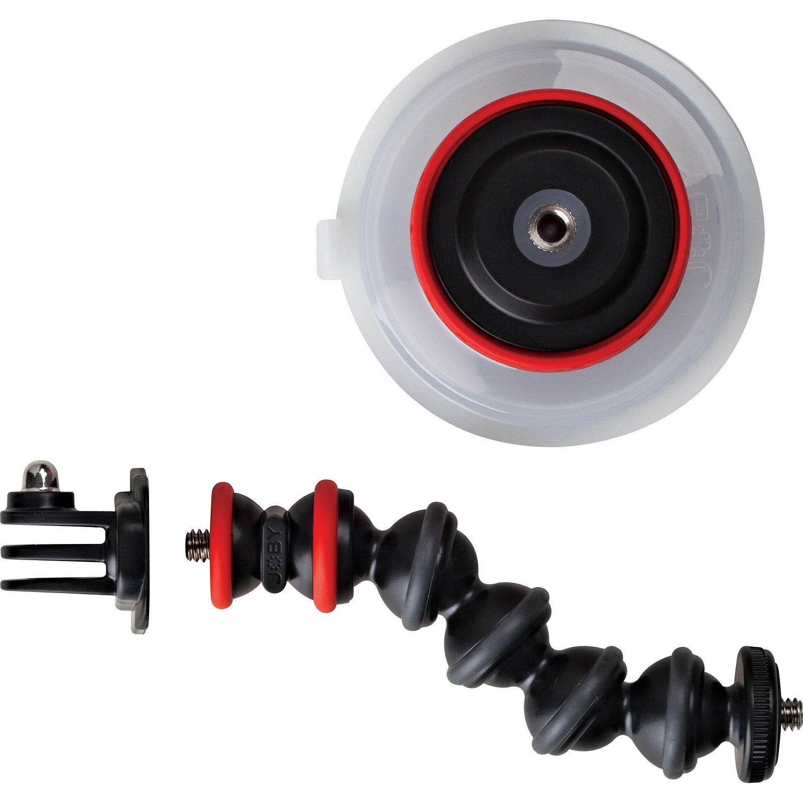 Joby Suction Cup & GorillaPod Arm Black Red