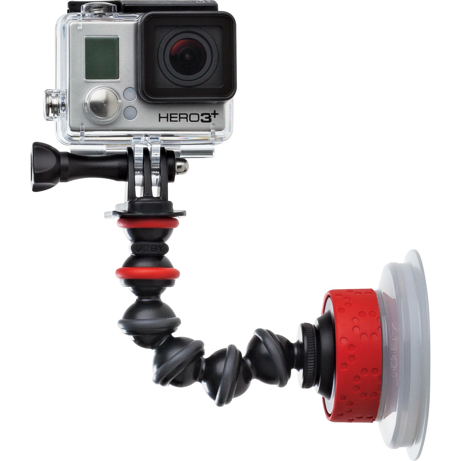 Joby Suction Cup & GorillaPod Arm Black Red