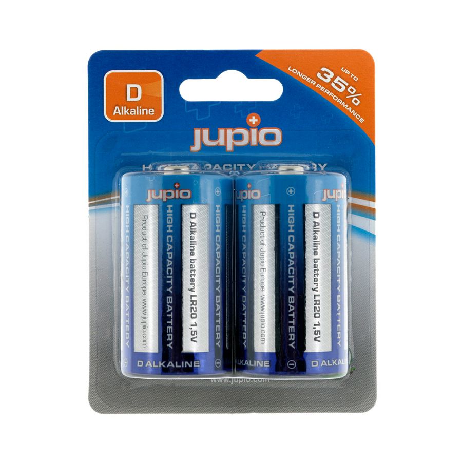 Jupio 2x D - LR20 Alkaline battery JBA-D2 baterije