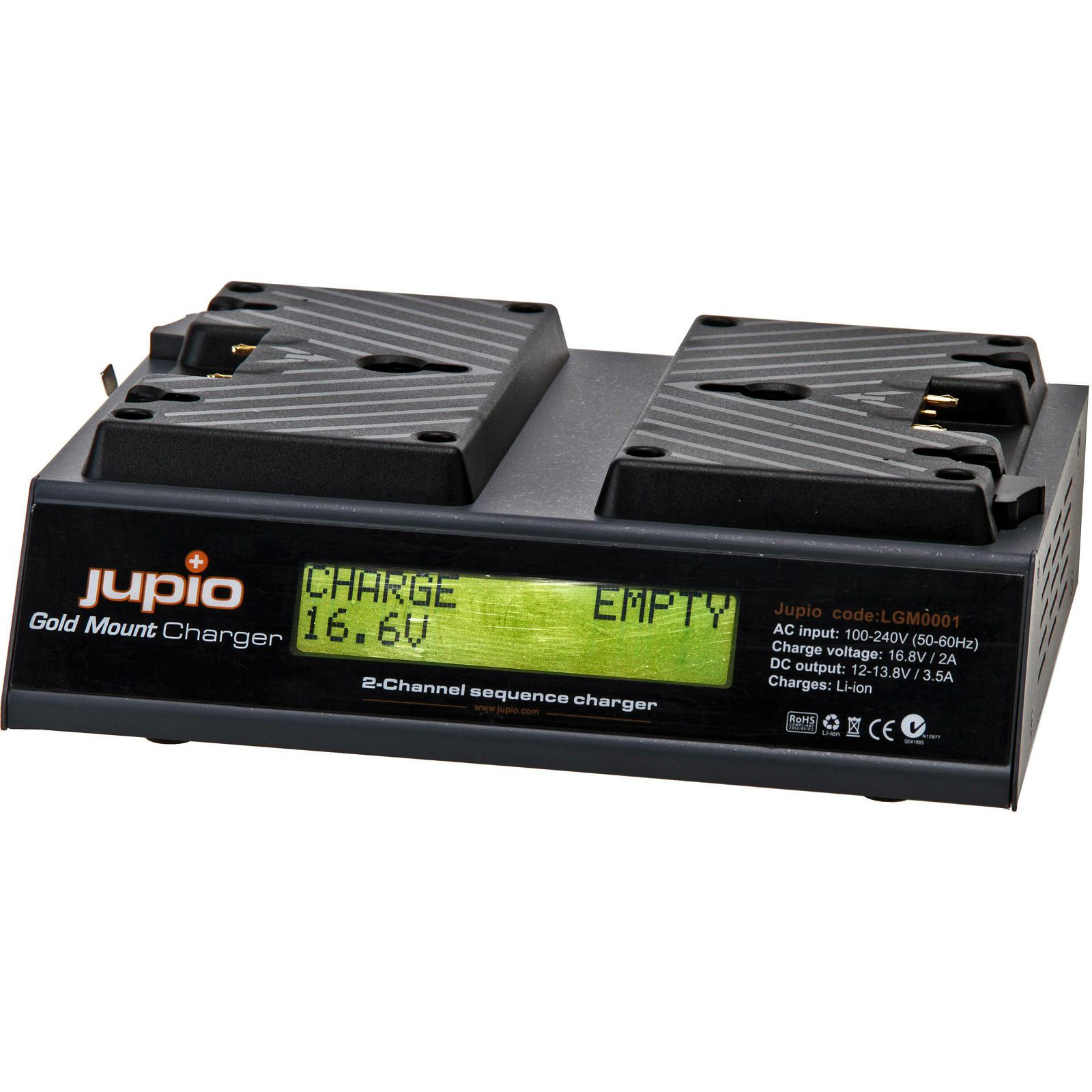 Jupio Battery charger Gold Mount Broadcast charger video punjač (LGM0001)