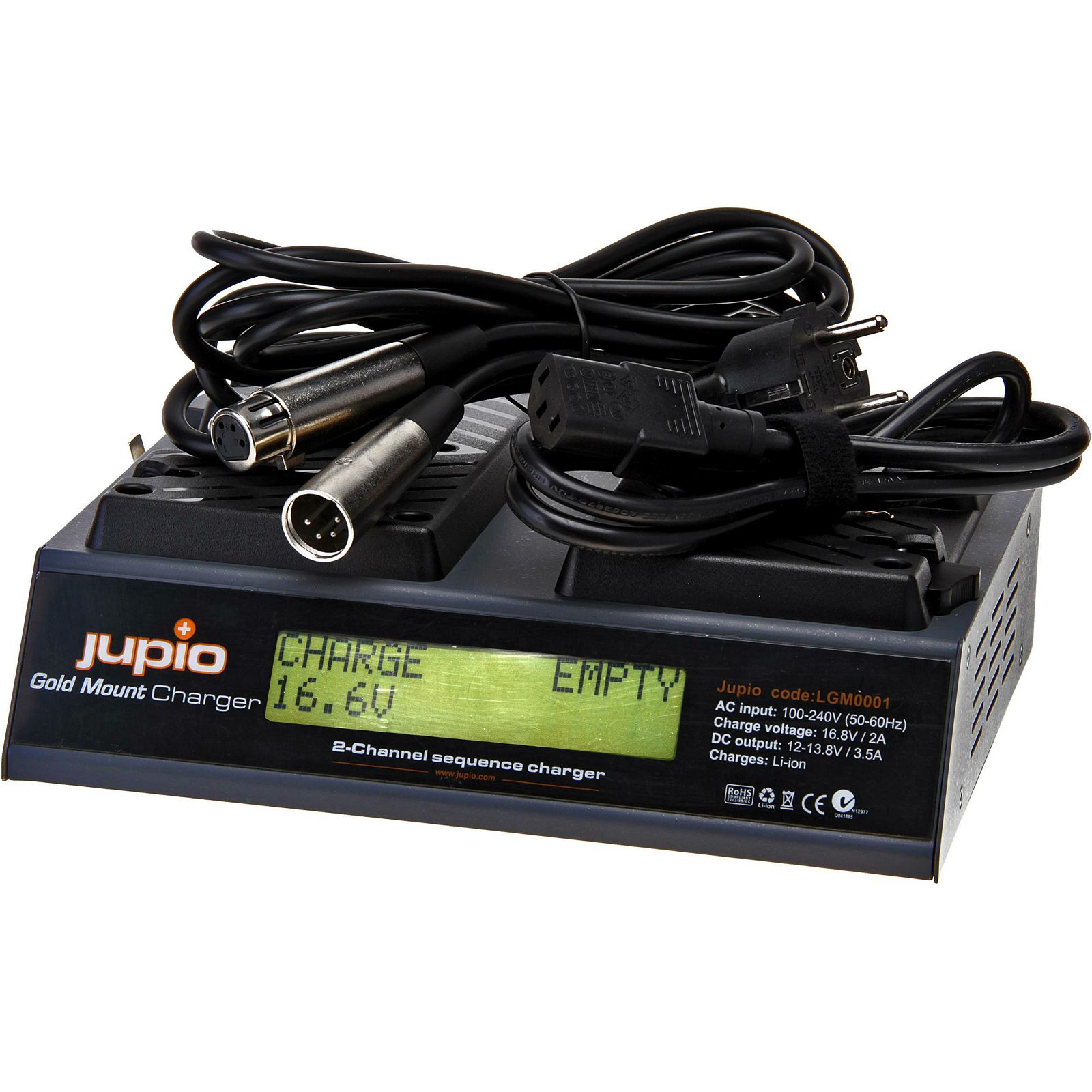 Jupio Battery charger Gold Mount Broadcast charger video punjač (LGM0001)