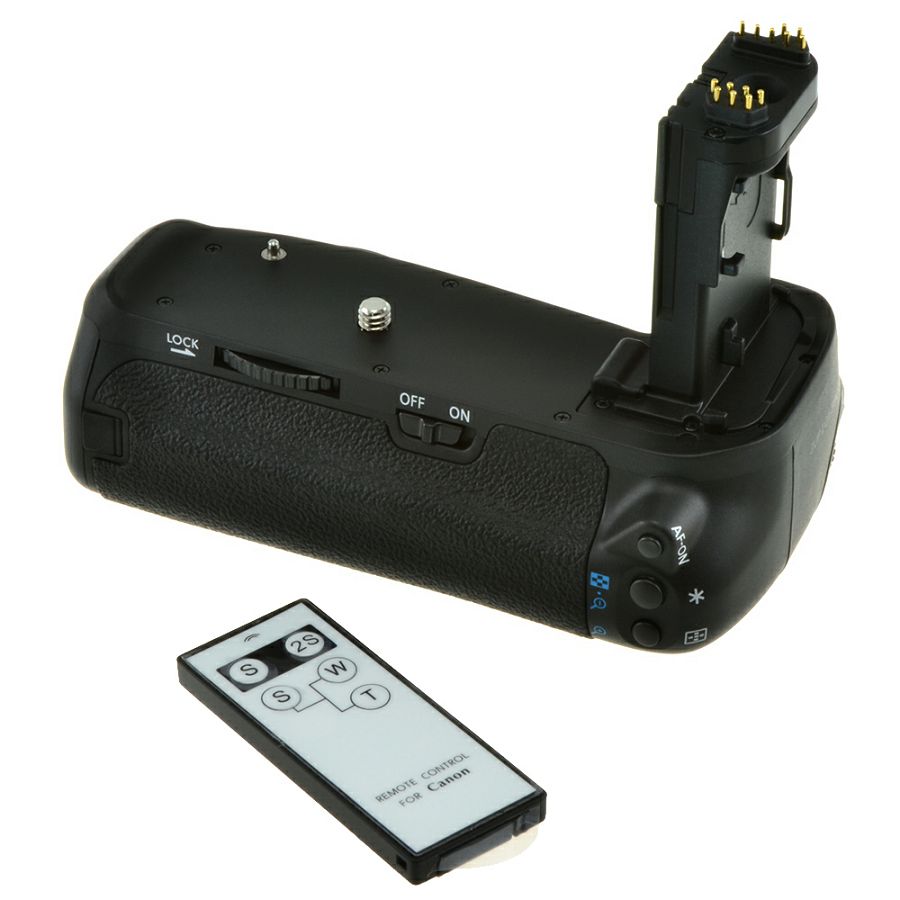 Jupio Battery Grip for Canon EOS 90D, 80D, 70D BG-E14 držač baterija za LP-E6 baterije (JBG-C011)