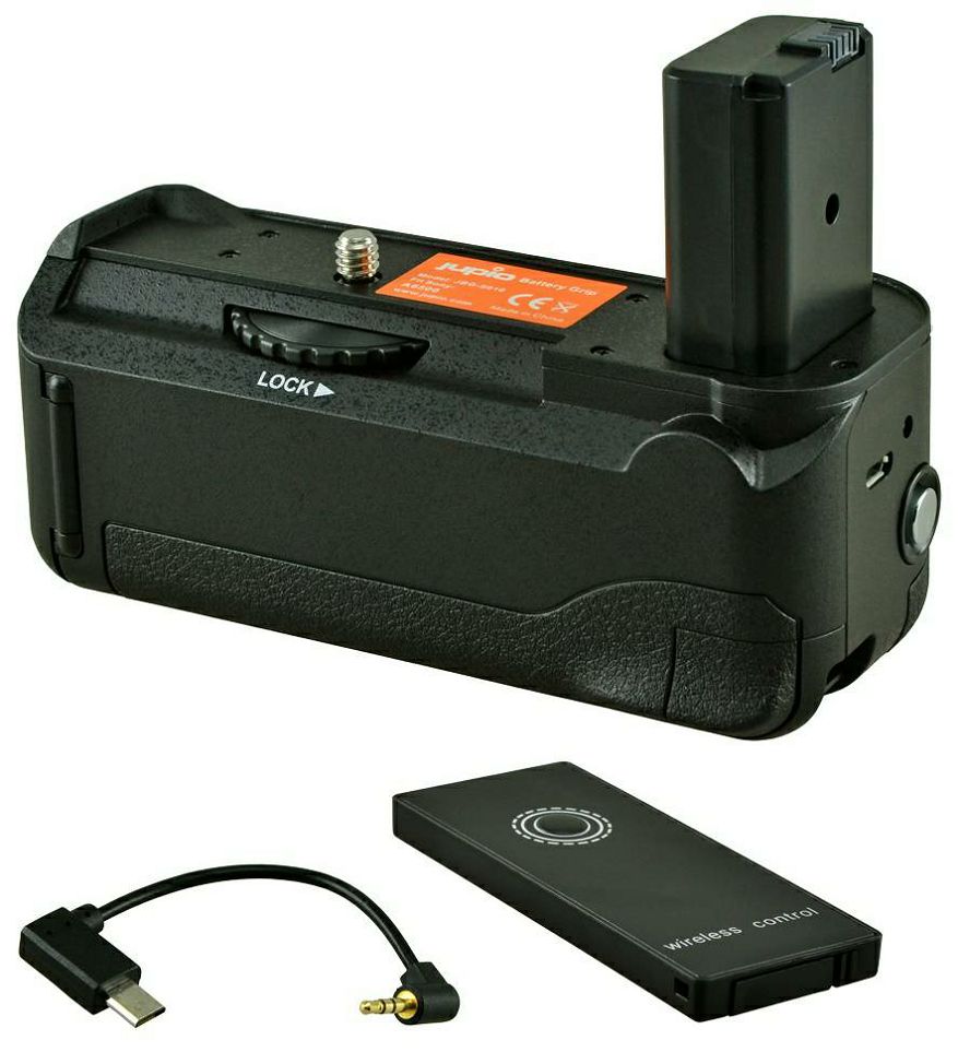 Jupio Battery Grip for Sony A6500 + Cable držač baterija za fotoaparat s kabelom (JBG-S010)