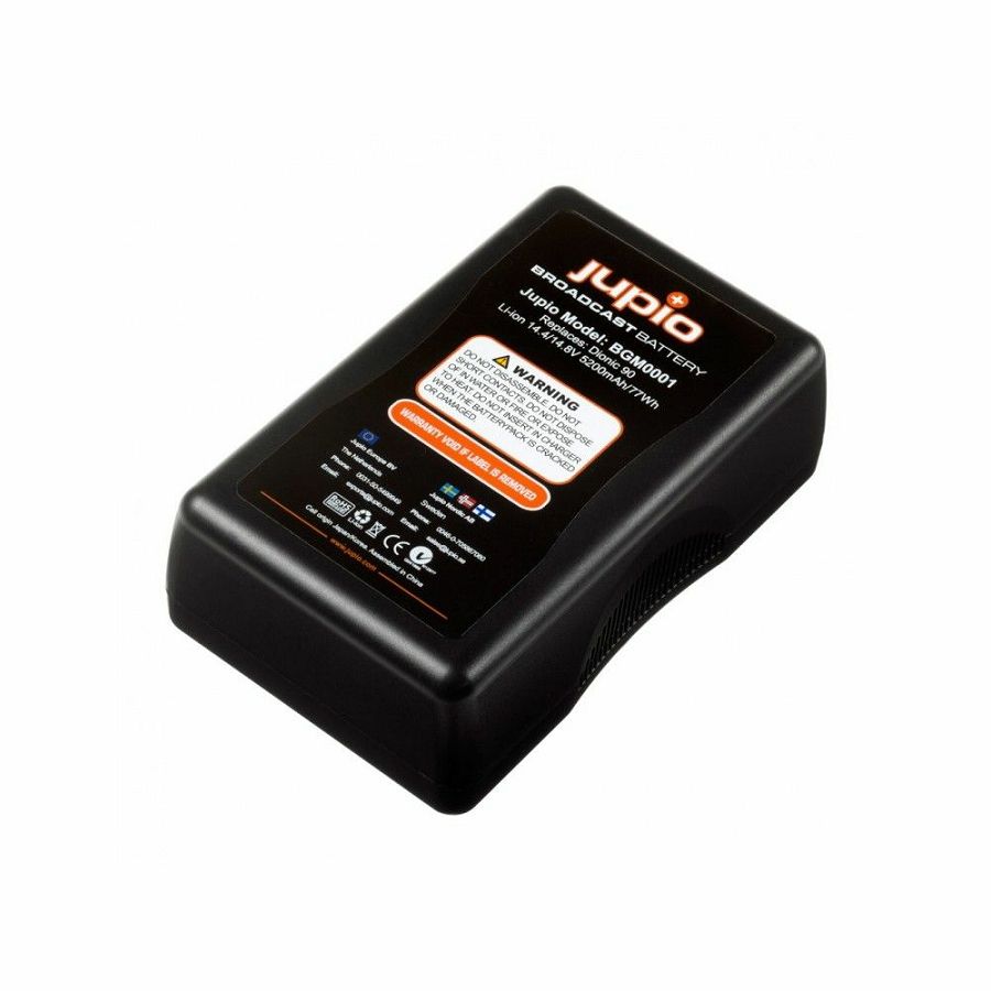 Jupio BGM0001 5200mAh Gold Mount battery LED Indicator Broadcast battery video baterija