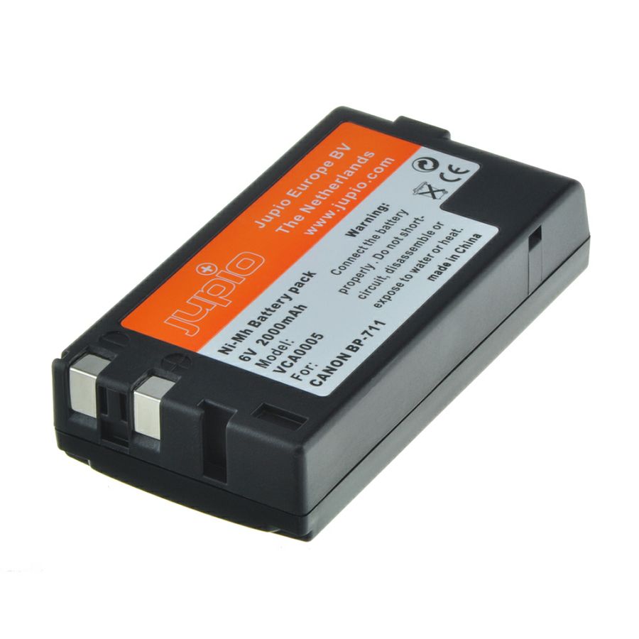 Jupio BP-711 BP-714 BP-726 BP-729 1900mAh 6V baterija za Canon (VCA0005)