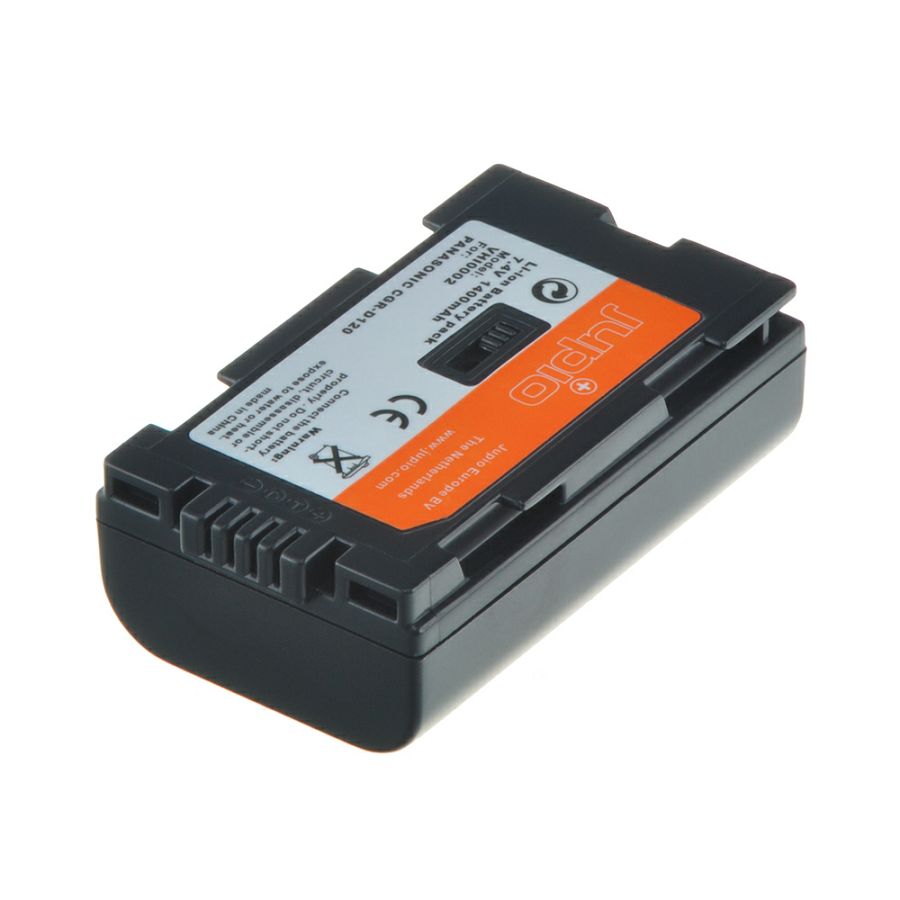 Jupio CGR-D120 za Panasonic baterija VHI0002 1400mAh 7,4V CGA-D54 CGR-D54 DZ-BP14 DZ-BP16 CGR-D08