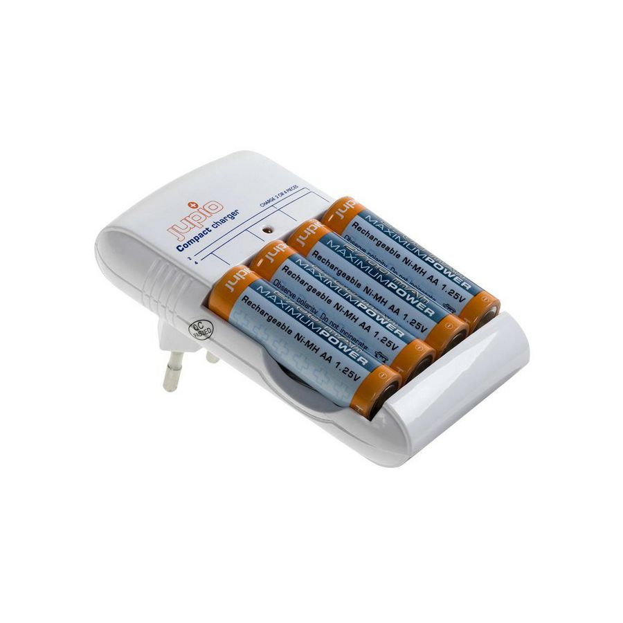 Jupio Compact Charger with 4x AA 2700 mAh JBC0030 punjač