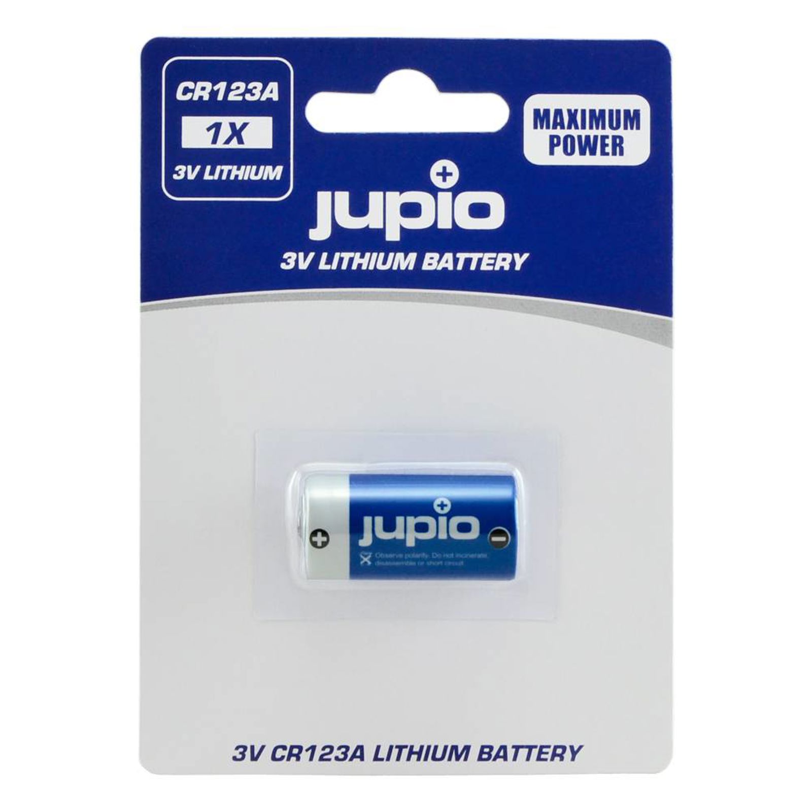 Jupio CR123A Lithium 3V 1pc battery JCC-CR123A baterija