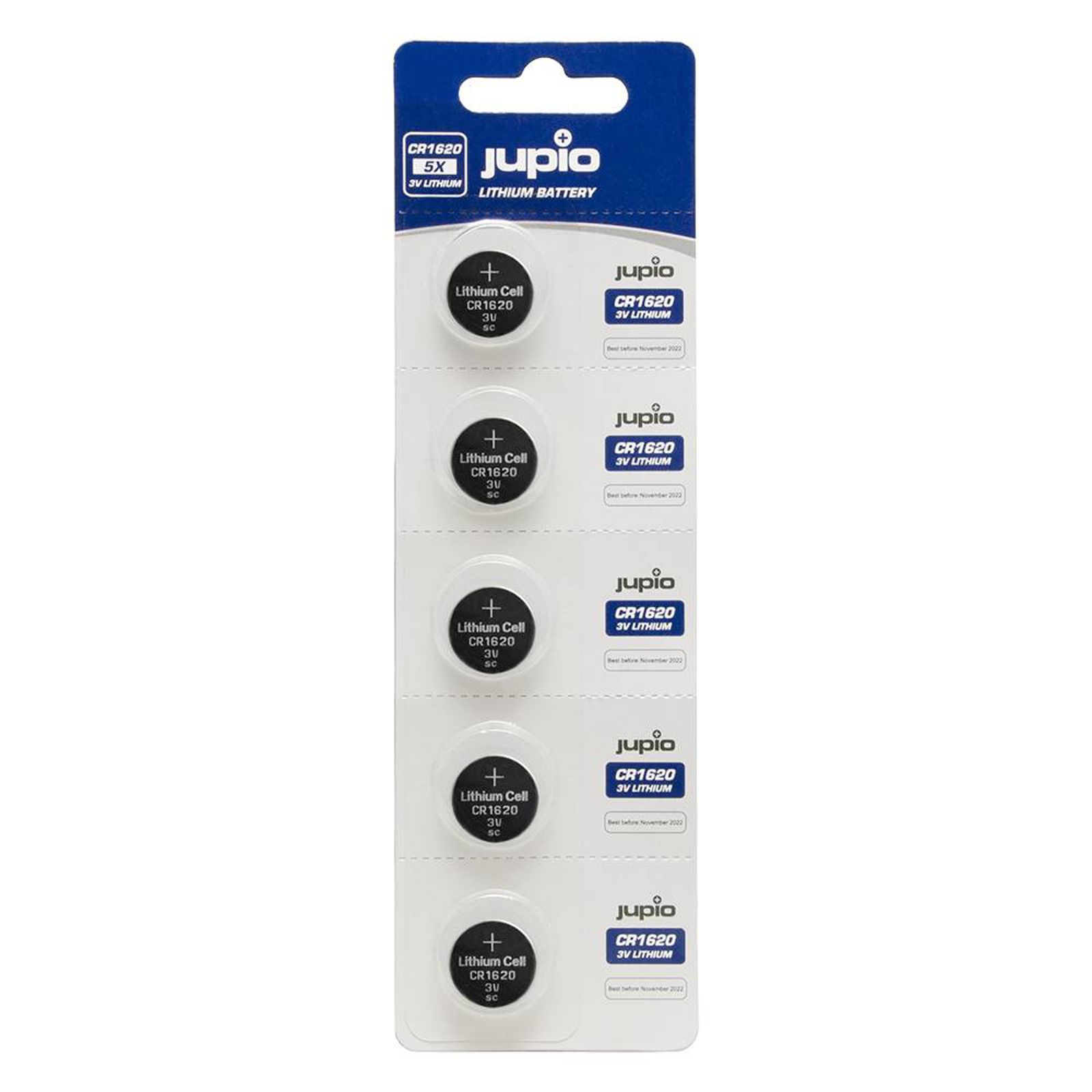 Jupio CR1620 3V 5pcs battery JCC-1620 baterije