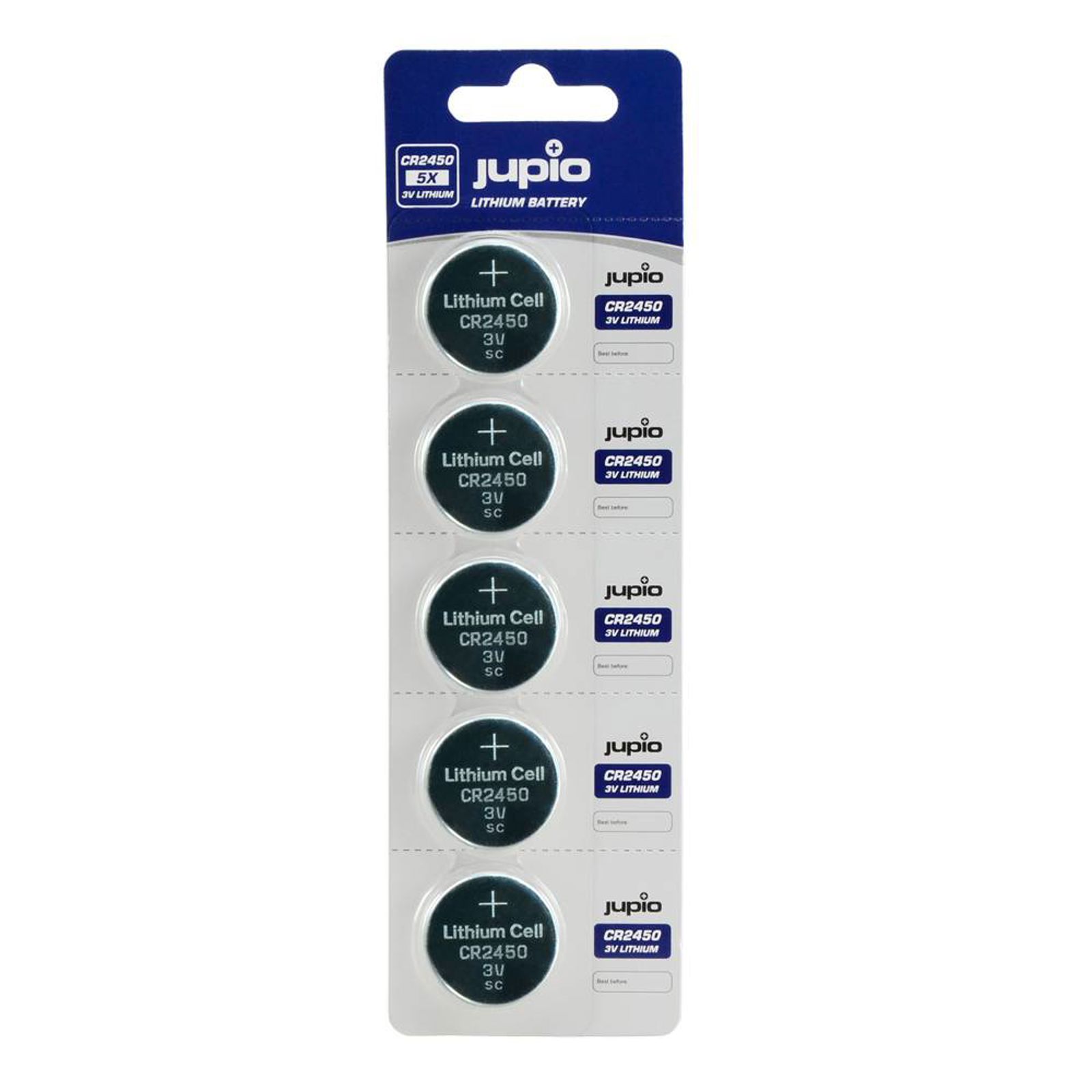 Jupio CR2450 3V 5pcs battery JCC-2450 baterije