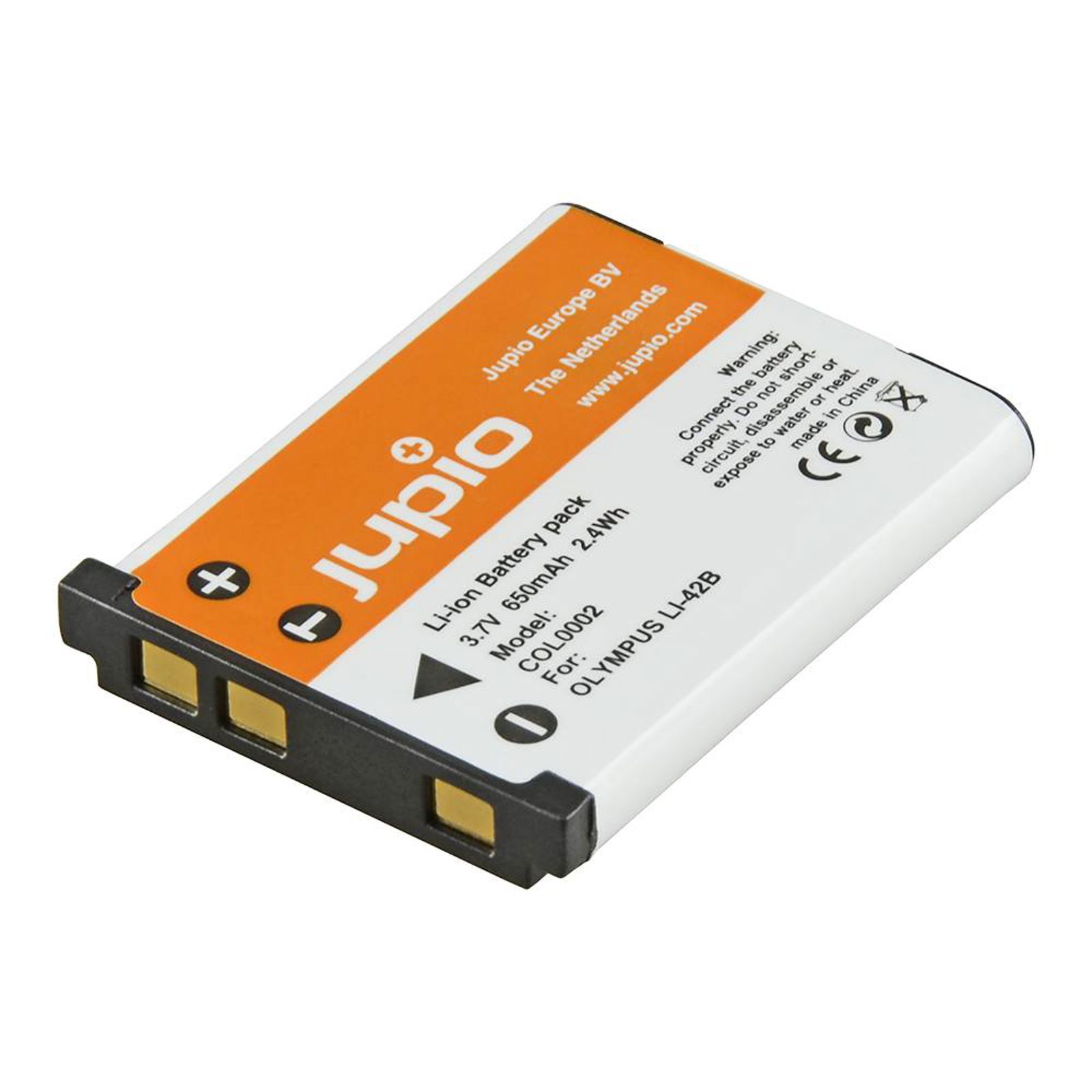 Jupio D-Li108 za Pentax baterija COL0002 520mAh