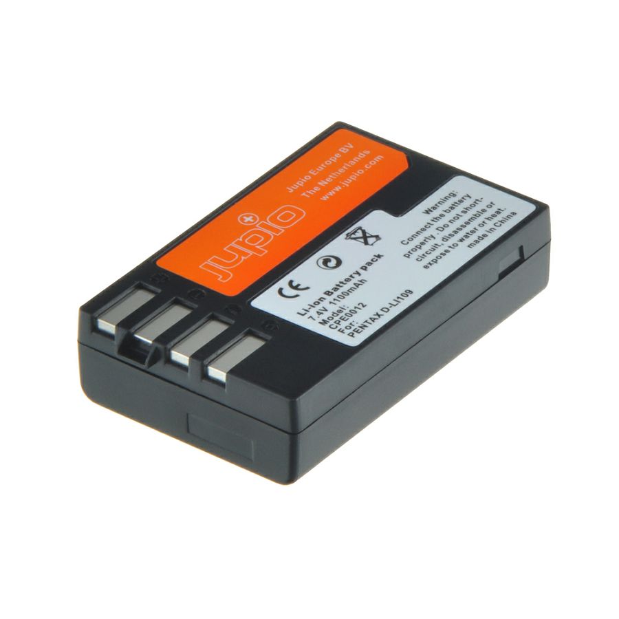 Jupio D-Li109 1100mAh baterija za Pentax K-30, K-50, K-R, K-S1, K-S2, KP Lithium-Ion Battery Pack (CPE0012)