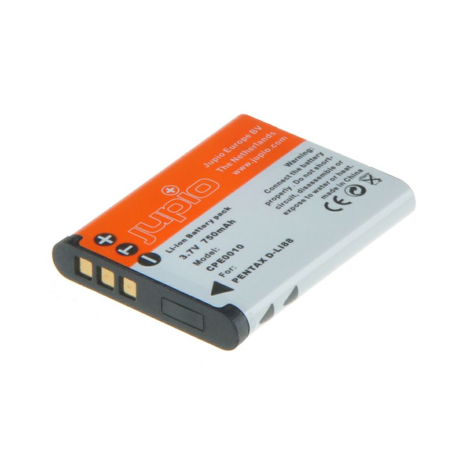 Jupio D-Li88  za Pentax baterija CPE0010 650mAh 3.7V